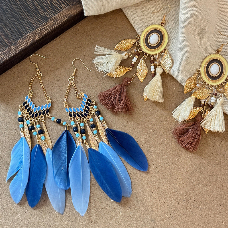 Feather Earrings