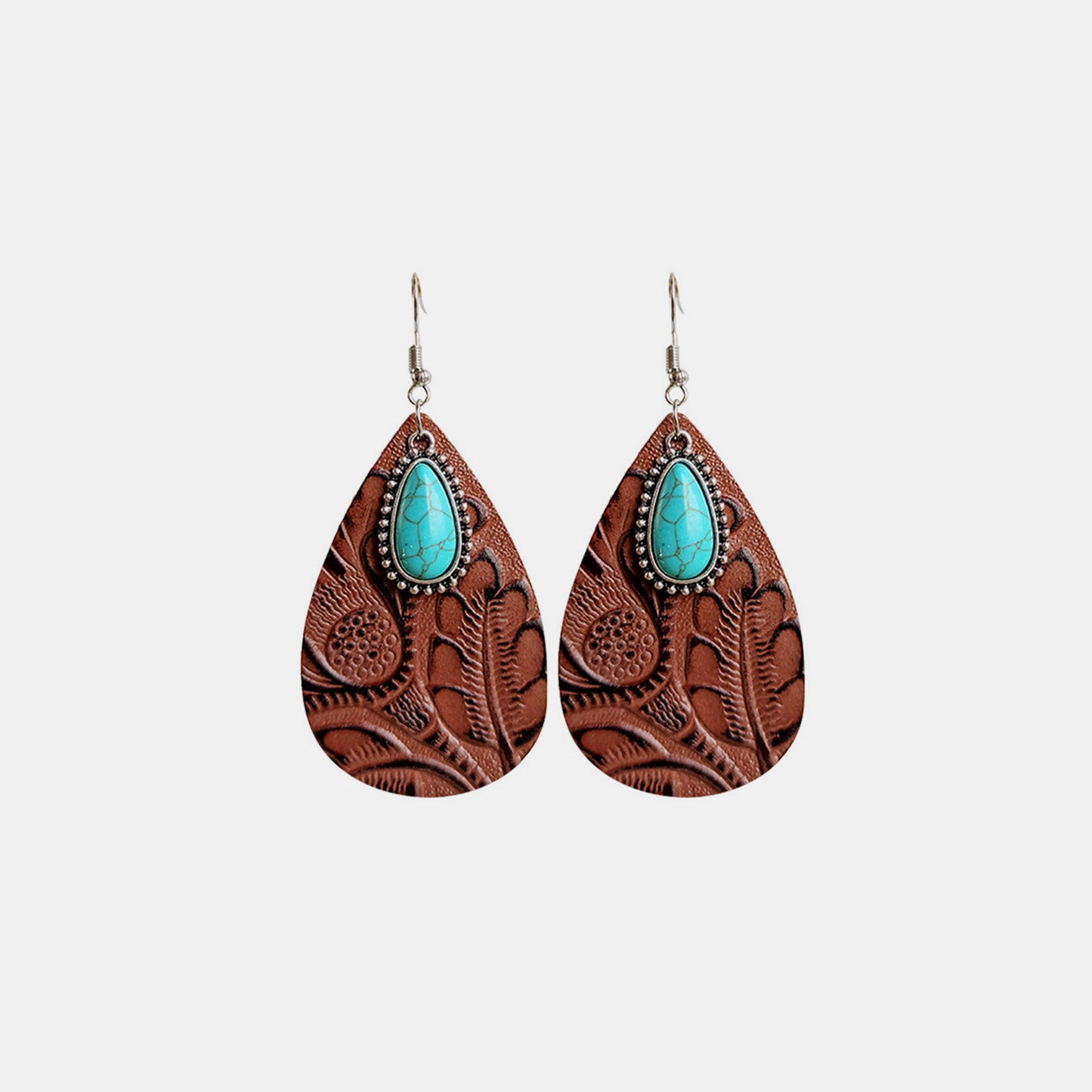 Turquoise Teardrop Earrings